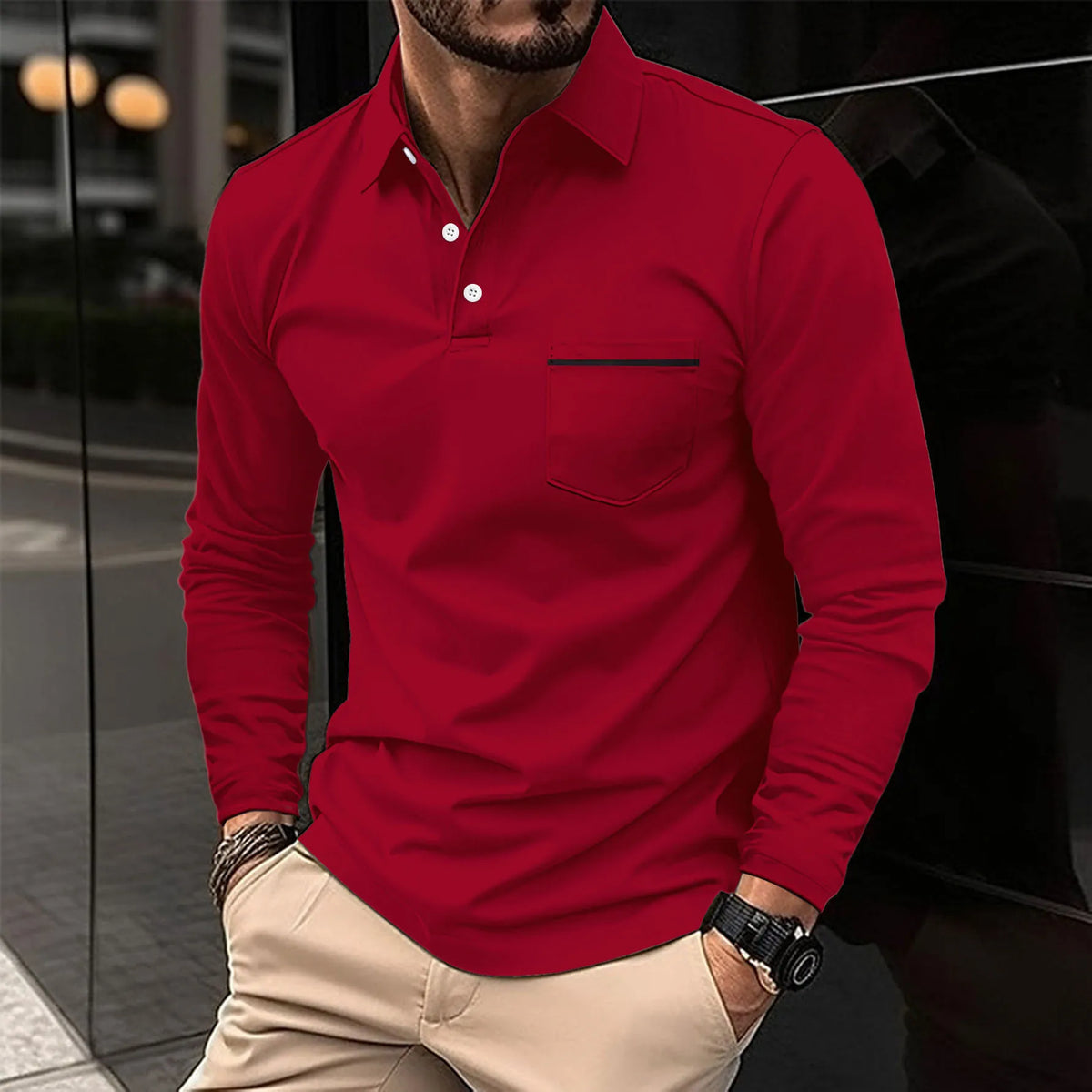 Camisa Polo Masculina Sporty - Conforto e Estilo para Todas as Estações
