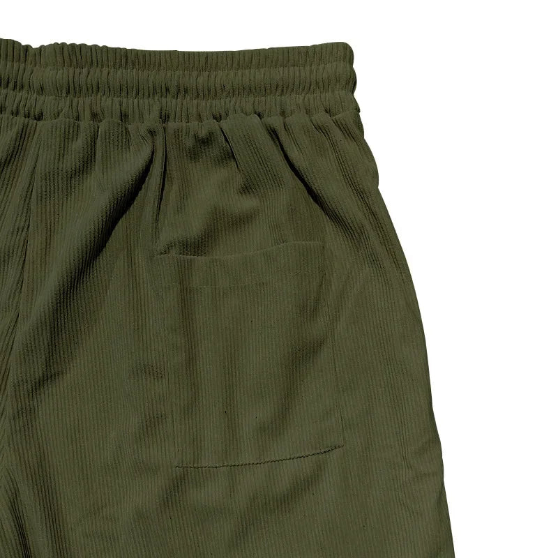 Bermuda Cargo Masculina Vintage - Estilo Retro e Conforto para o Verão