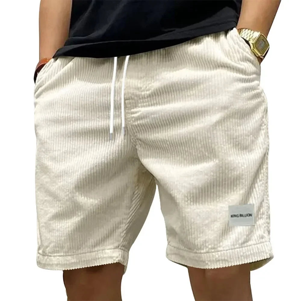 Bermuda Cargo Masculina Vintage - Estilo Retro e Conforto para o Verão