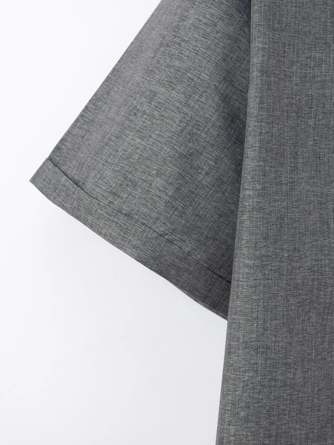 Camisa Masculina Casual de Algodão e Linho - Estilo Solto e Confortável para o Verão