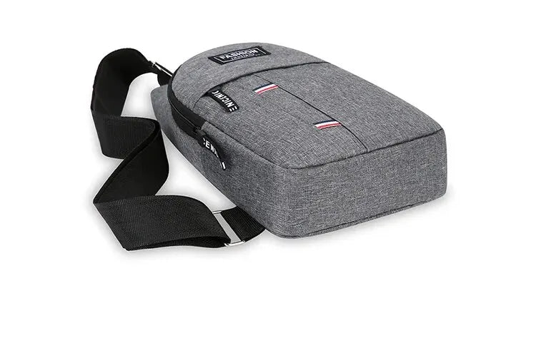 Bolsa Masculina Crossbody - Estilo e Praticidade para o Dia a Dia