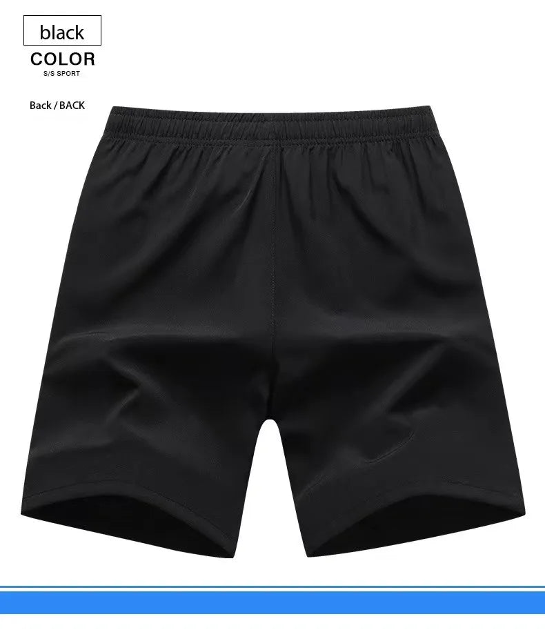 Shorts Esportivos Masculinos de Verão - Conforto e Estilo com Cintura Elástica e Respirabilidade