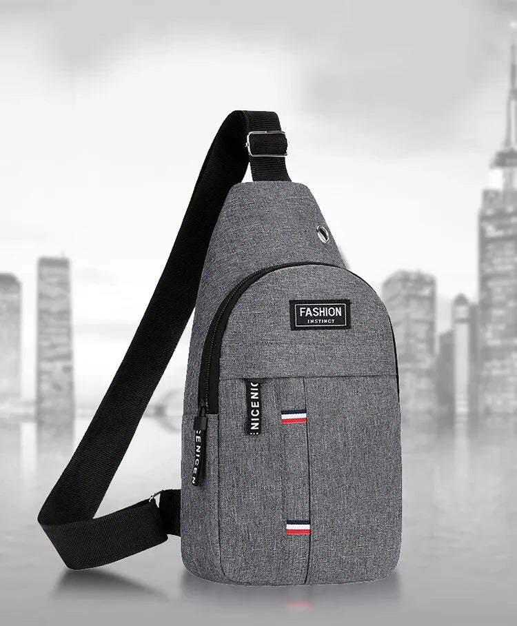 Bolsa Masculina Crossbody - Estilo e Praticidade para o Dia a Dia