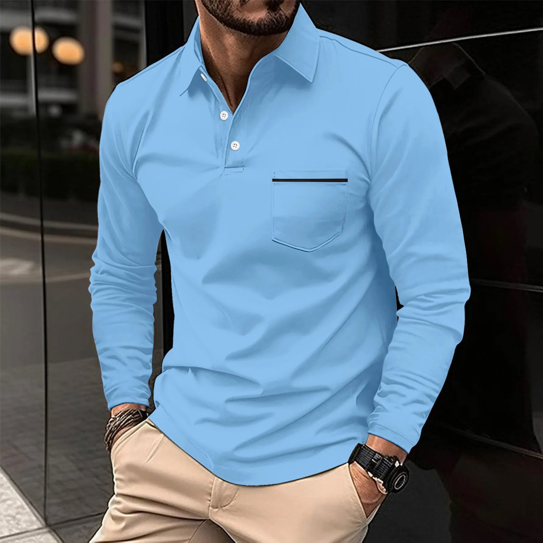 Camisa Polo Masculina Sporty - Conforto e Estilo para Todas as Estações