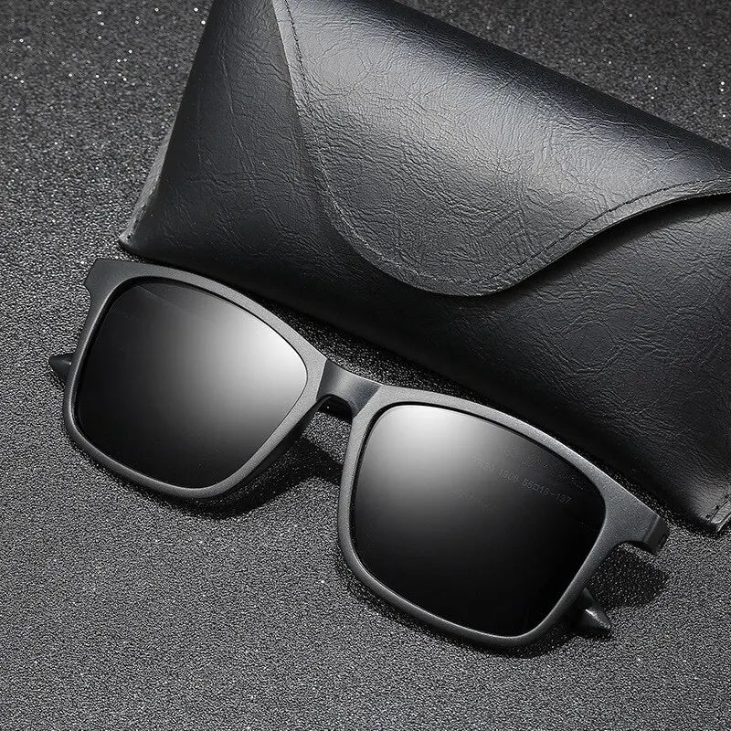 Óculos de Sol Polarizados TR para Homens e Mulheres - Conforto e Estilo para Direção e Esportes