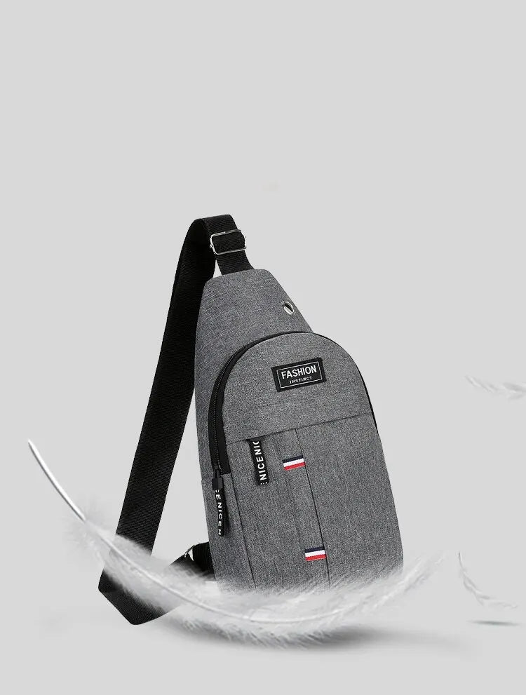 Bolsa Masculina Crossbody - Estilo e Praticidade para o Dia a Dia