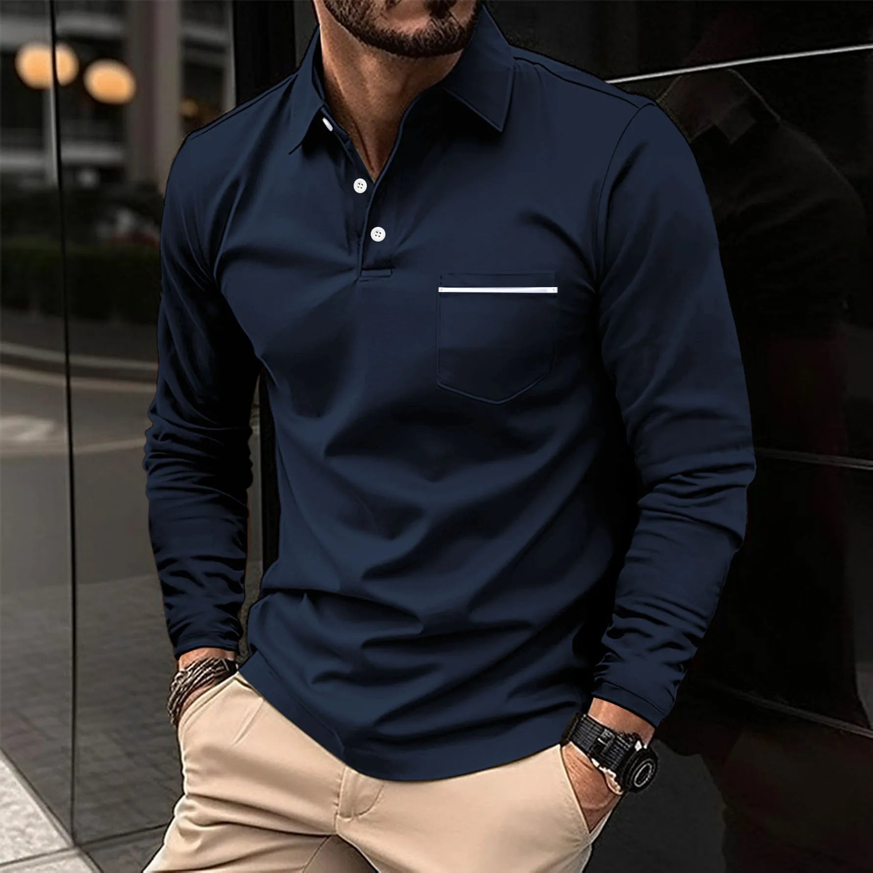 Camisa Polo Masculina Sporty - Conforto e Estilo para Todas as Estações