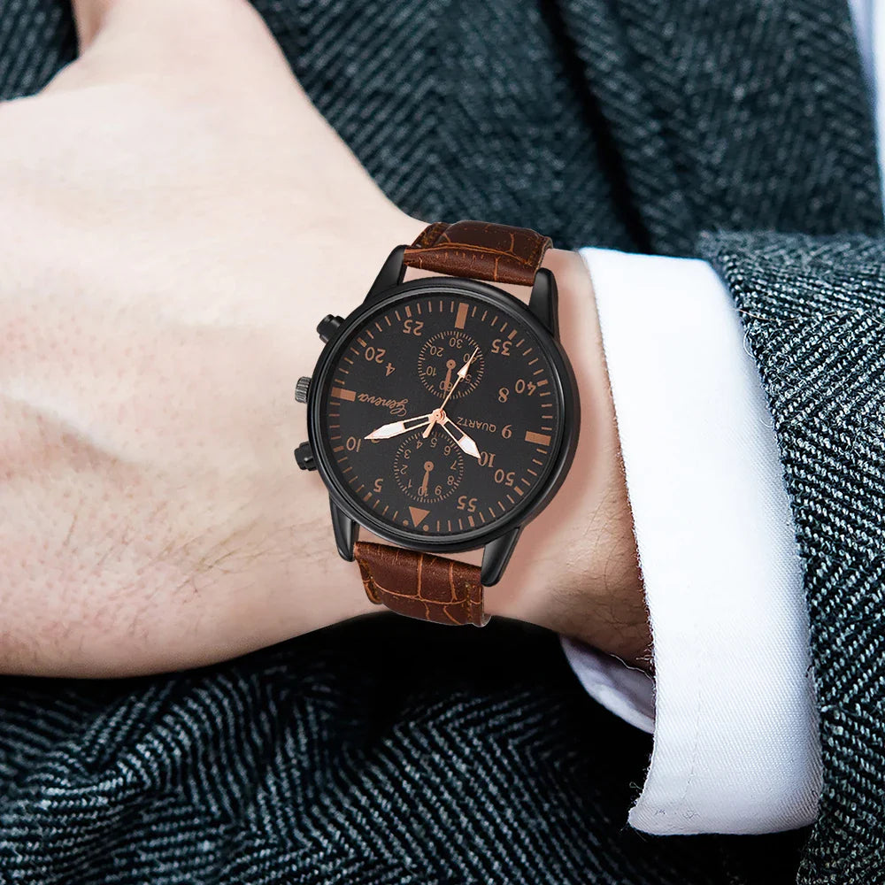 Conjunto de Relógios Luxe - Elegância em Cada Detalhe