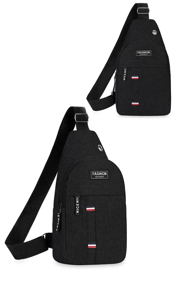 Bolsa Masculina Crossbody - Estilo e Praticidade para o Dia a Dia