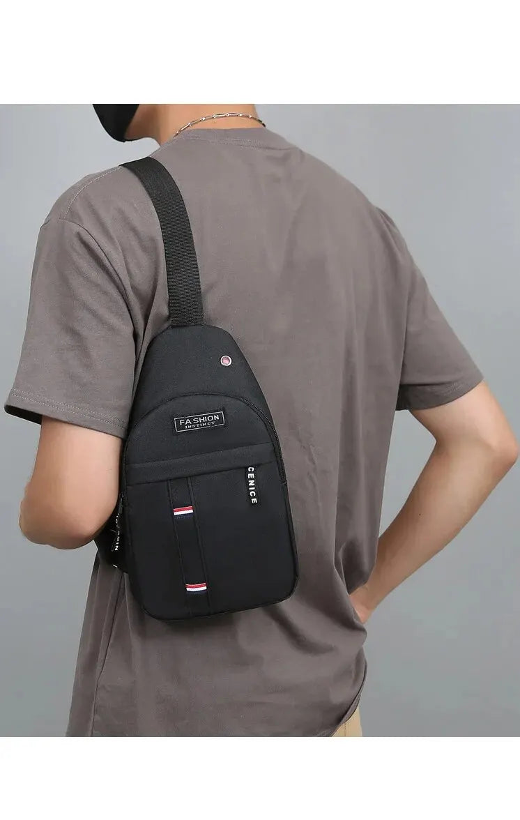 Bolsa Masculina Crossbody - Estilo e Praticidade para o Dia a Dia