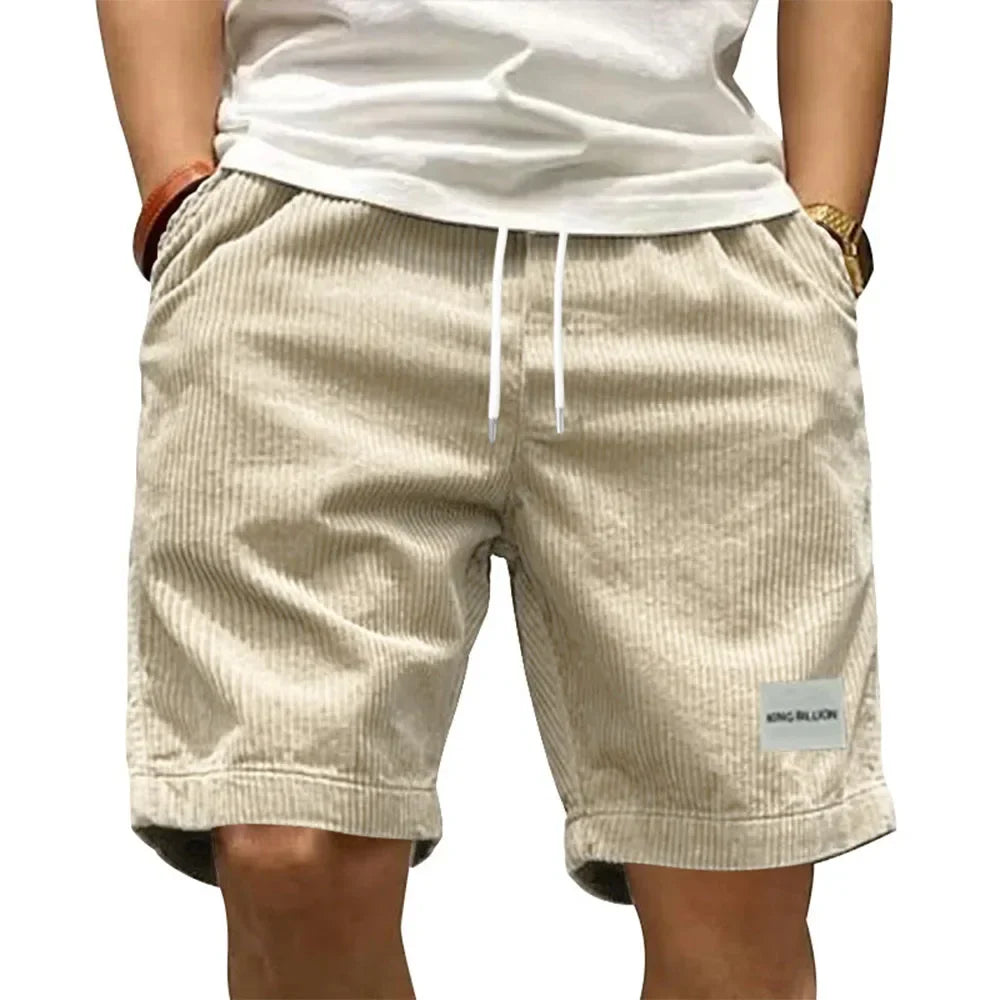 Bermuda Cargo Masculina Vintage - Estilo Retro e Conforto para o Verão