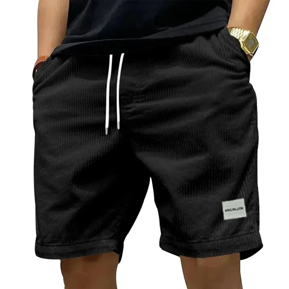 Bermuda Cargo Masculina Vintage - Estilo Retro e Conforto para o Verão