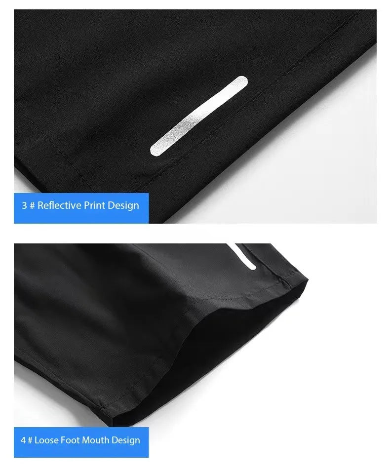 Shorts Esportivos Masculinos de Verão - Conforto e Estilo com Cintura Elástica e Respirabilidade