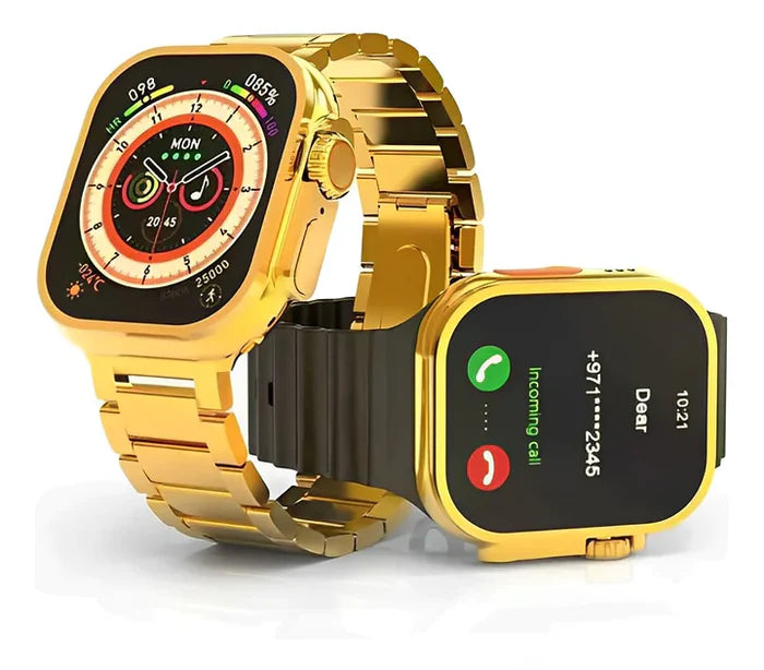 Relógio Smart  Ultra Gold 9 Max + Meia Lua exclusivo!