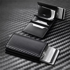 Carteira Masculina Minimalista com Bloqueio RFID