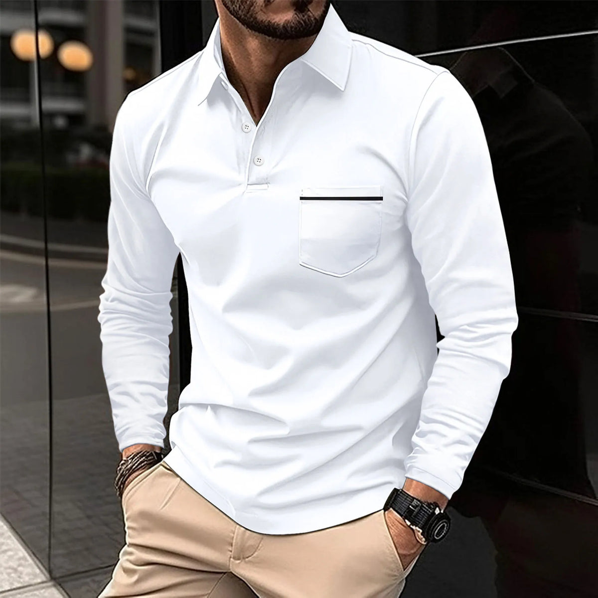 Camisa Polo Masculina Sporty - Conforto e Estilo para Todas as Estações