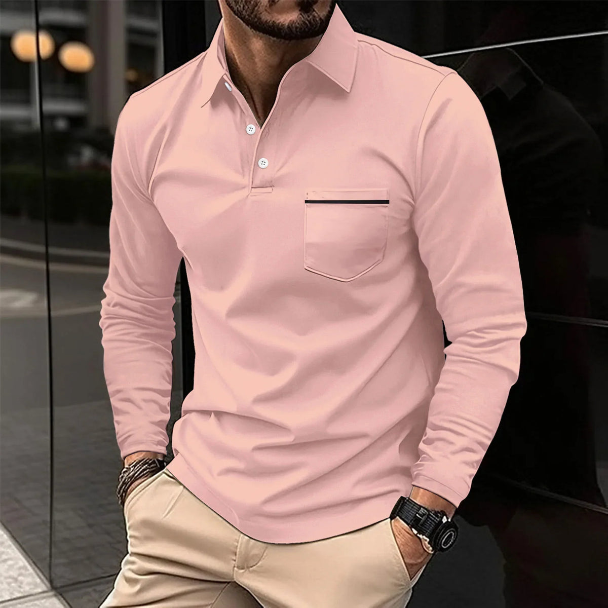 Camisa Polo Masculina Sporty - Conforto e Estilo para Todas as Estações