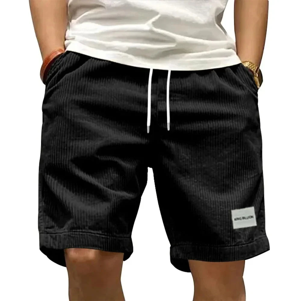 Bermuda Cargo Masculina Vintage - Estilo Retro e Conforto para o Verão