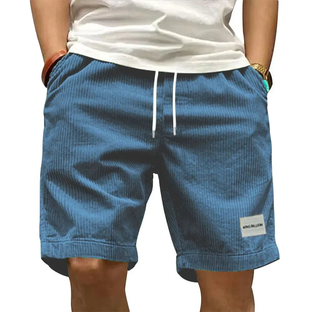 Bermuda Cargo Masculina Vintage - Estilo Retro e Conforto para o Verão