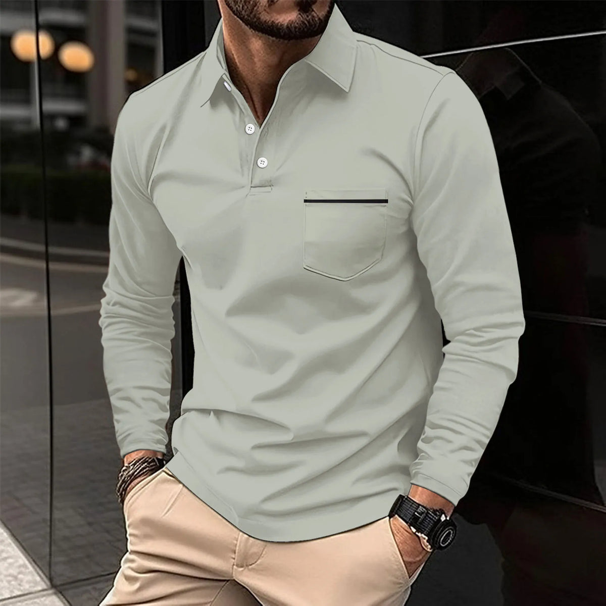 Camisa Polo Masculina Sporty - Conforto e Estilo para Todas as Estações