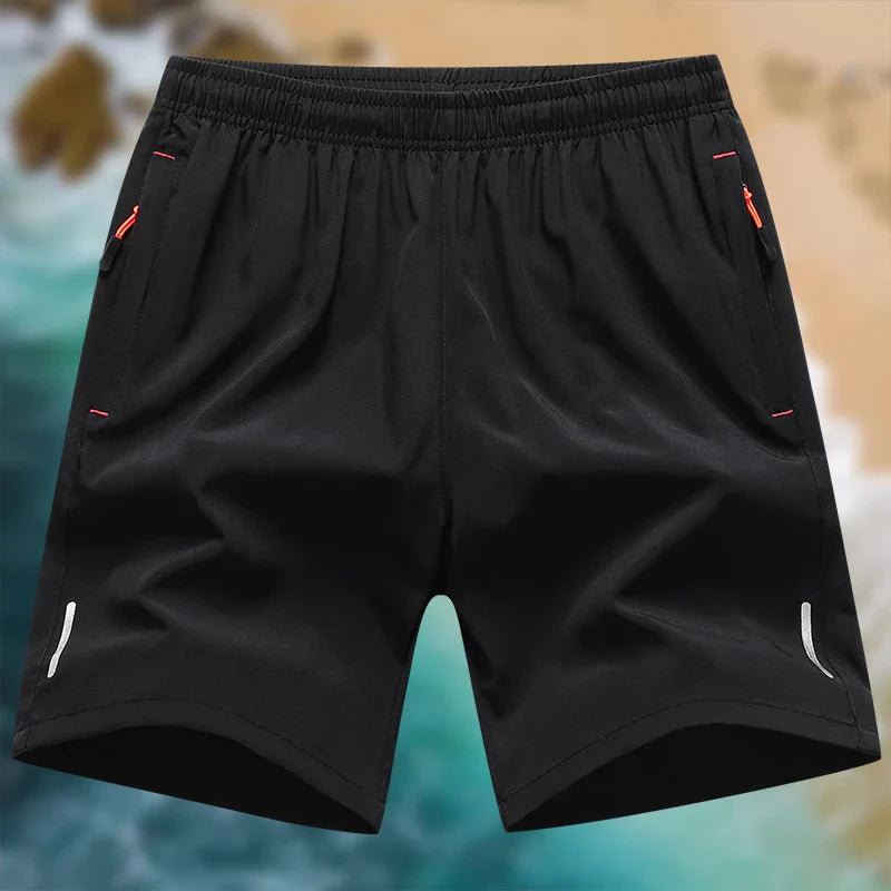 Shorts Esportivos Masculinos de Verão - Conforto e Estilo com Cintura Elástica e Respirabilidade