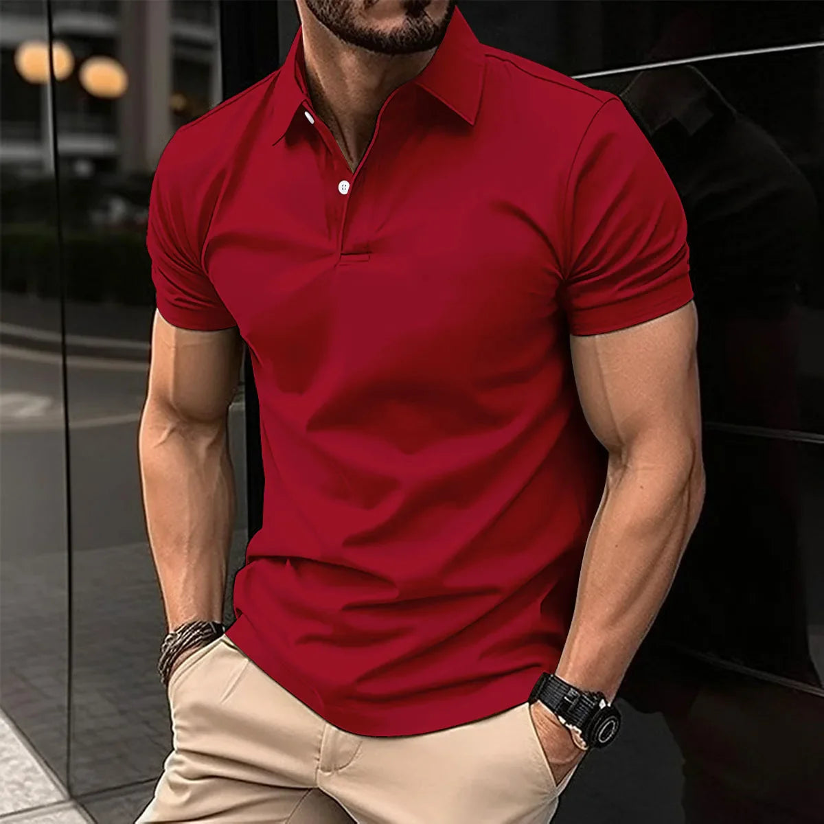 Camisa Polo Masculina Hugo - Conforto e Estilo para o Verão