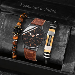 Conjunto de Relógios Luxe - Elegância em Cada Detalhe