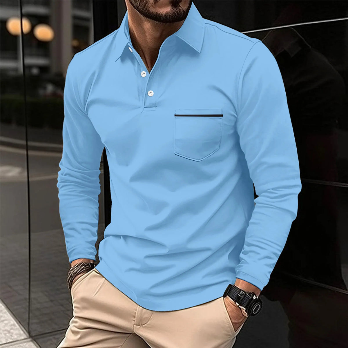 Camisa Polo Masculina Sporty - Conforto e Estilo para Todas as Estações