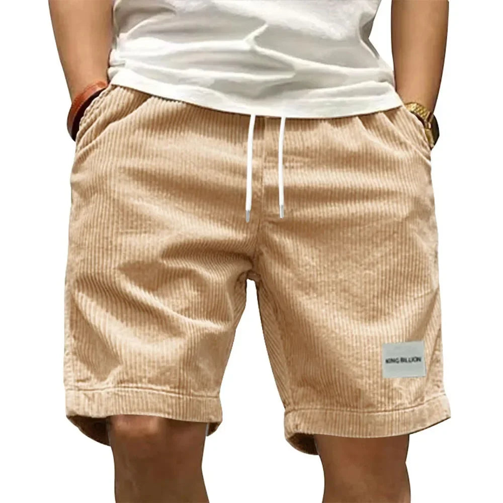 Bermuda Cargo Masculina Vintage - Estilo Retro e Conforto para o Verão