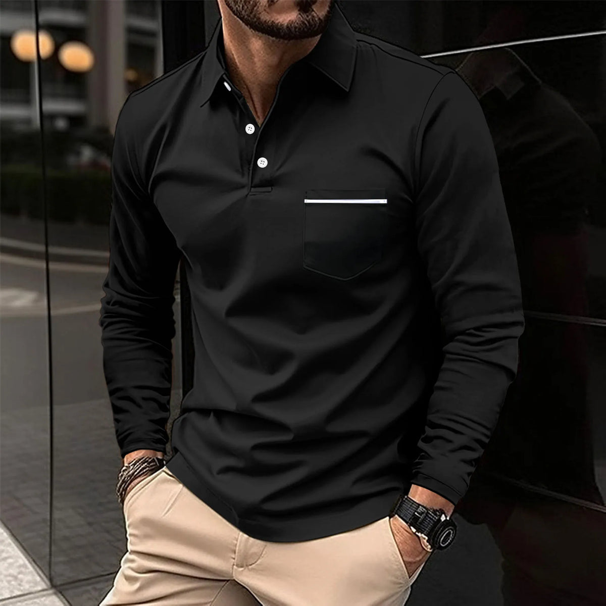 Camisa Polo Masculina Sporty - Conforto e Estilo para Todas as Estações