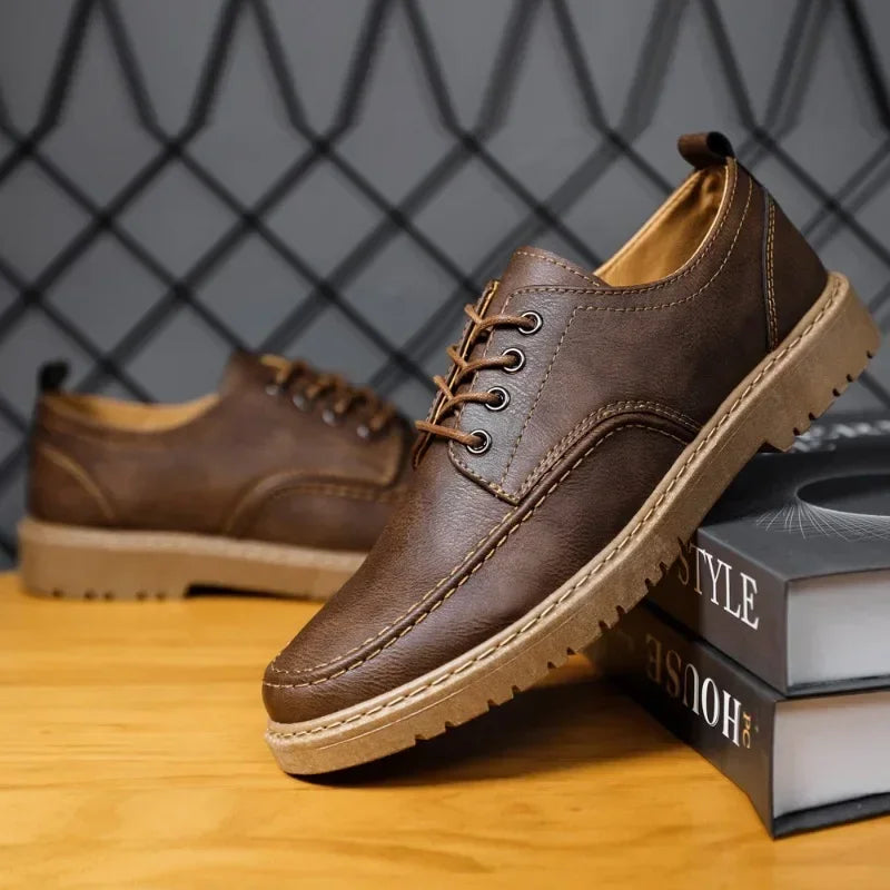 Sapato de Couro Mocassins