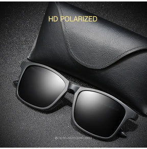 Óculos de Sol Polarizados TR para Homens e Mulheres - Conforto e Estilo para Direção e Esportes