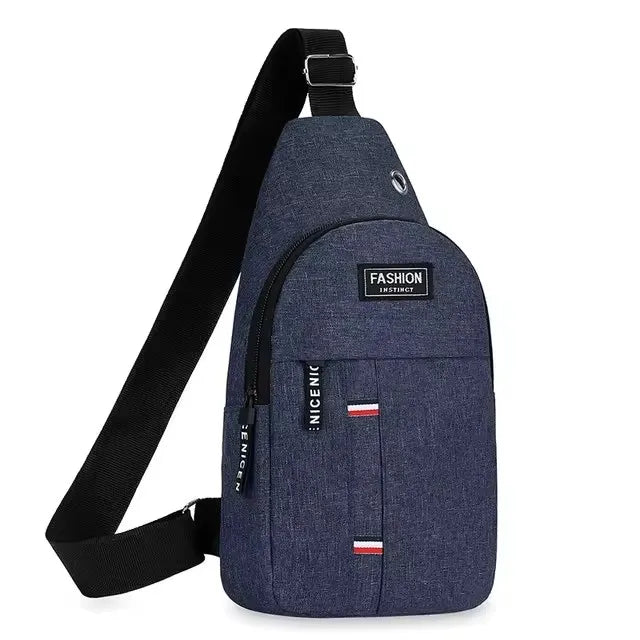 Bolsa Masculina Crossbody - Estilo e Praticidade para o Dia a Dia