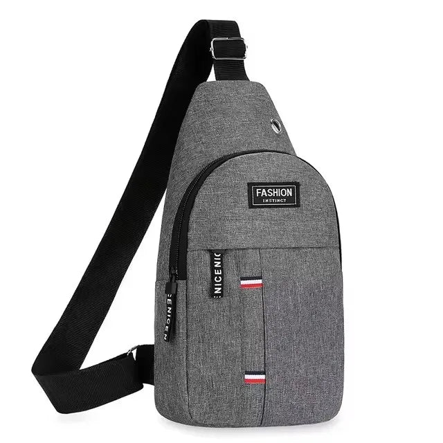 Bolsa Masculina Crossbody - Estilo e Praticidade para o Dia a Dia