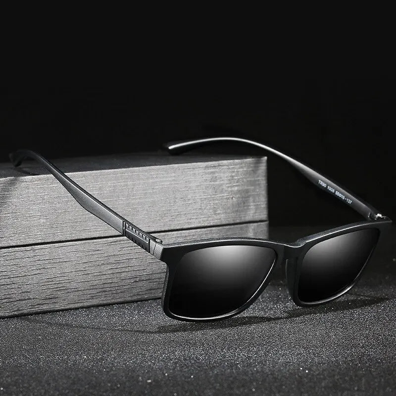 Óculos de Sol Polarizados TR para Homens e Mulheres - Conforto e Estilo para Direção e Esportes