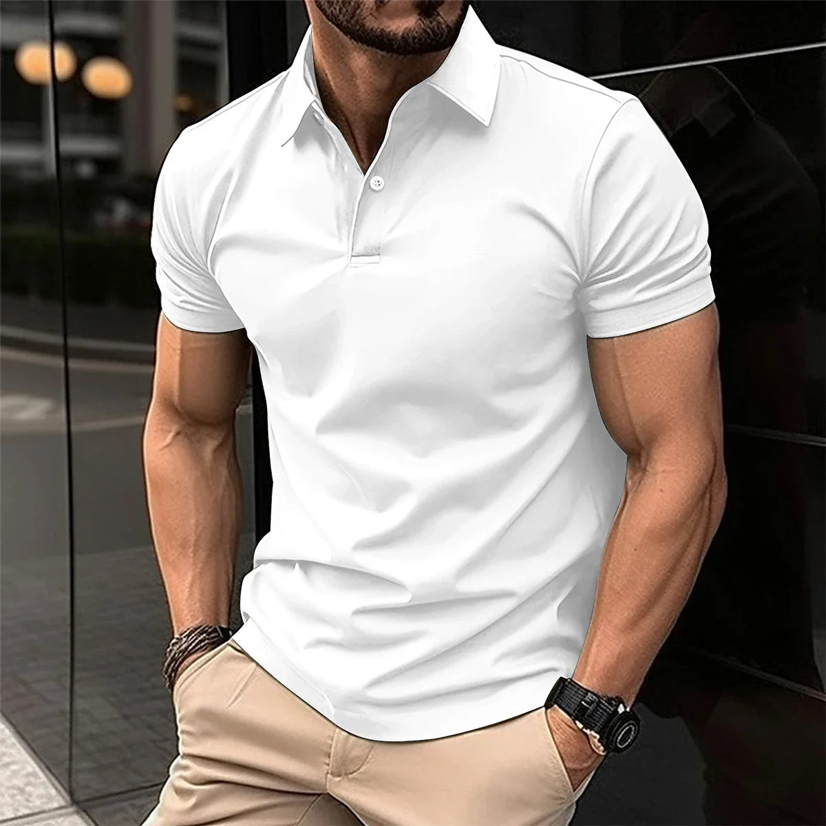 Camisa Polo Masculina Hugo - Conforto e Estilo para o Verão