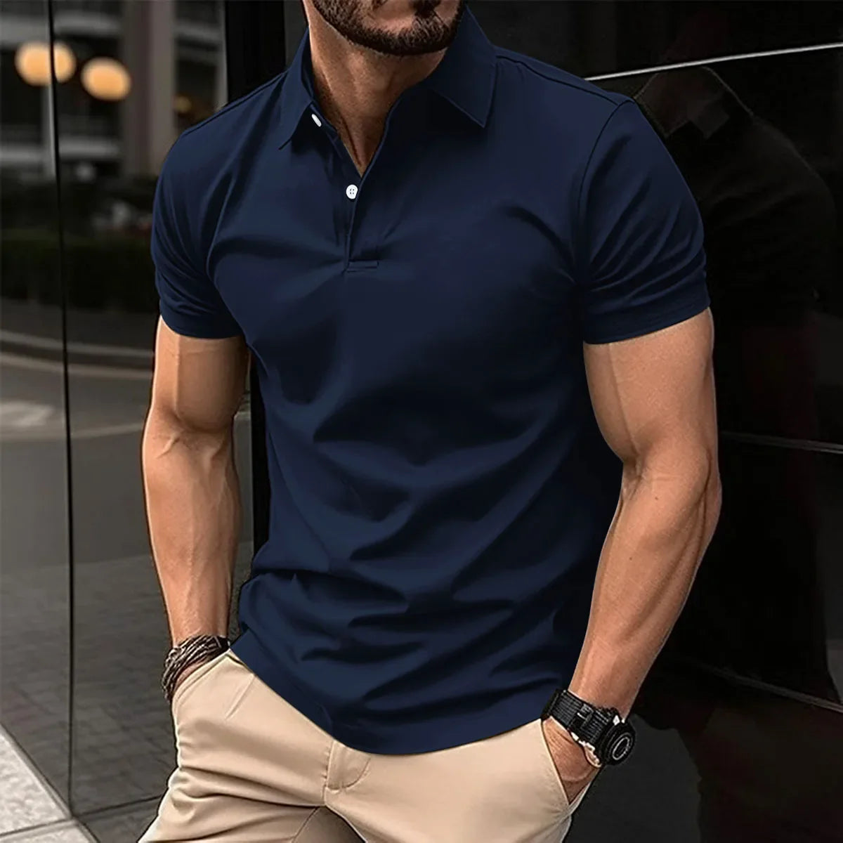 Camisa Polo Masculina Hugo - Conforto e Estilo para o Verão