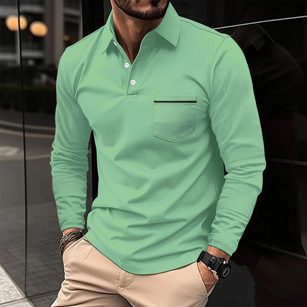 Camisa Polo Masculina Sporty - Conforto e Estilo para Todas as Estações