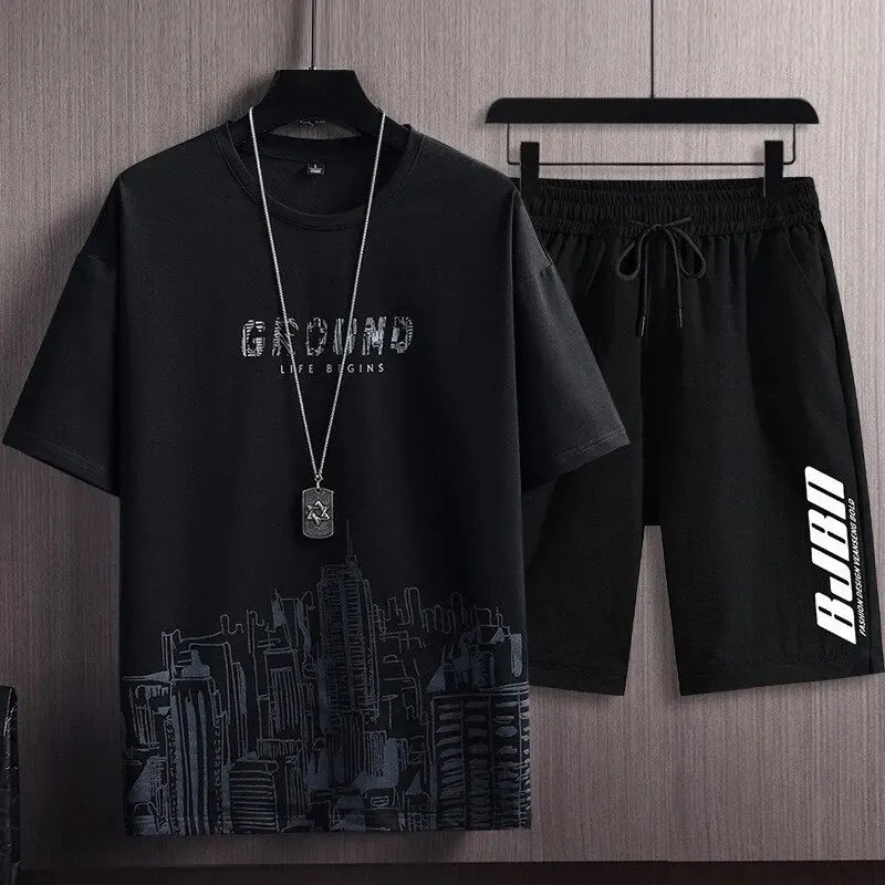 Camiseta Masculina Esportiva de Verão