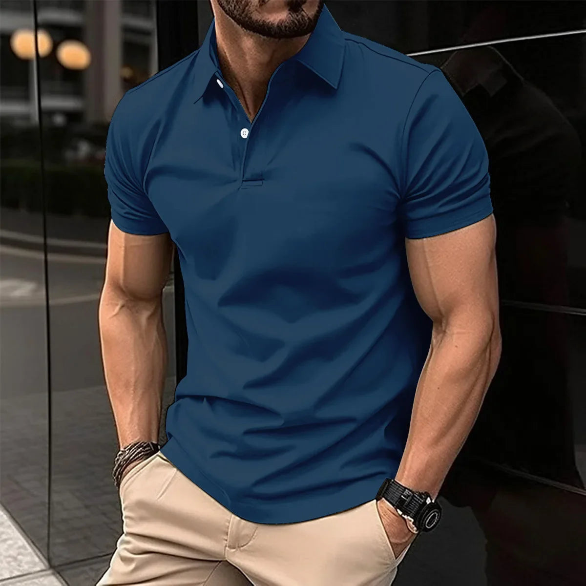 Camisa Polo Masculina Hugo - Conforto e Estilo para o Verão