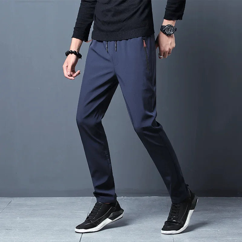 Calça Masculina Casual Slim Fit - Estilo e Conforto para o Dia a Dia