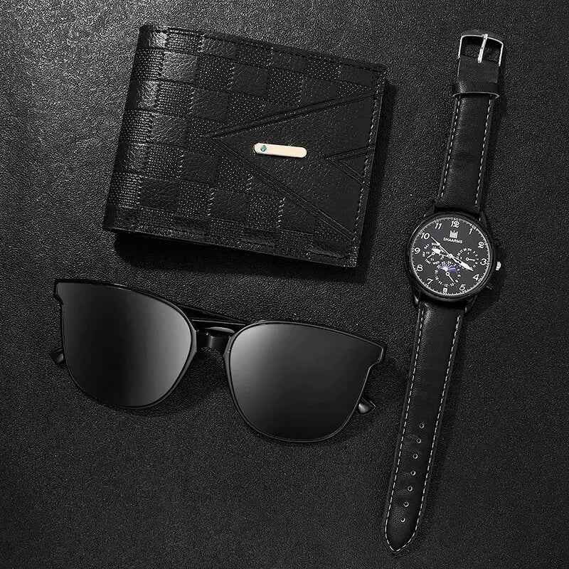 Relógio Masculino Retro Black - Estilo Clássico e Elegante para o Homem Moderno