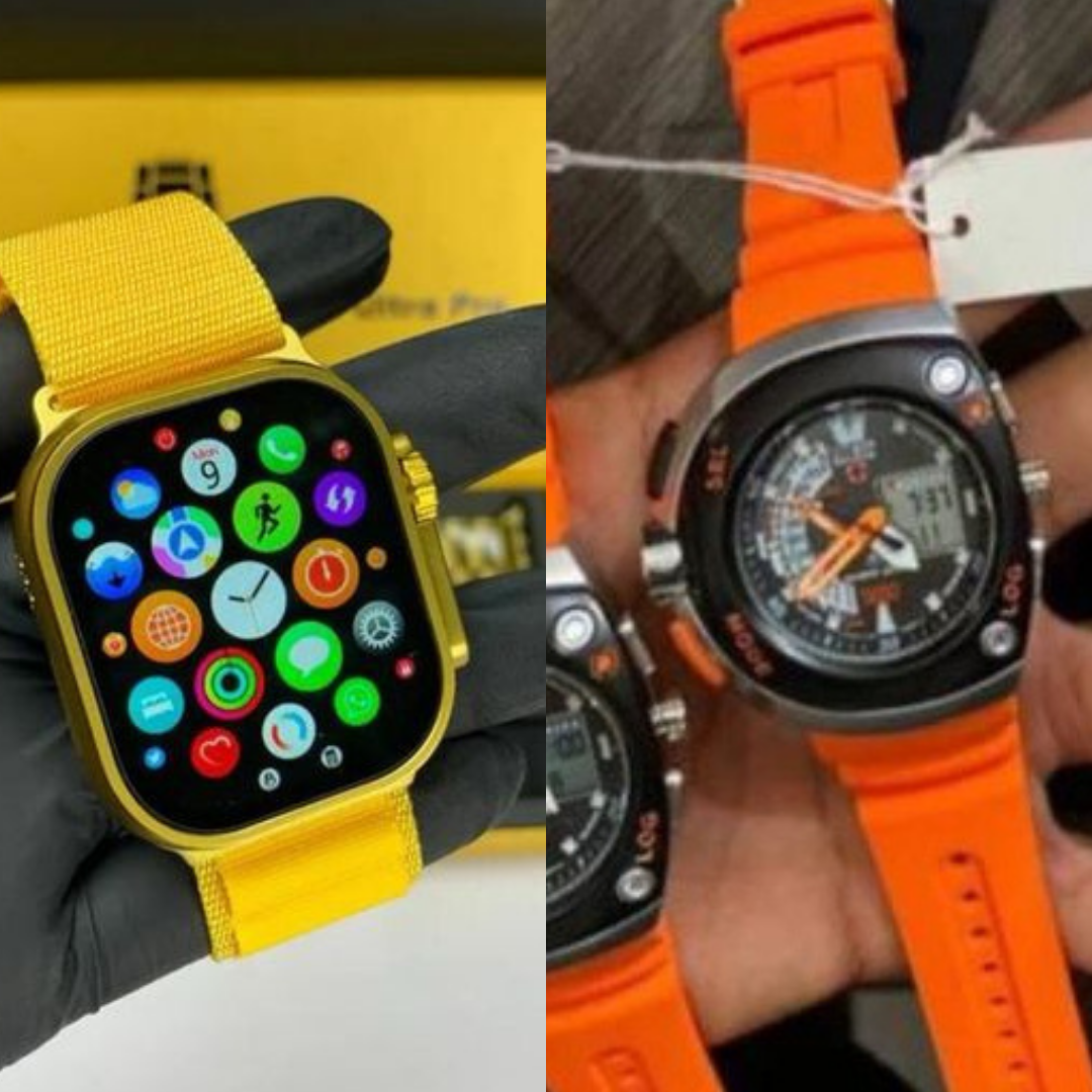Relógio Smart  Ultra Gold 9 Max + Meia Lua exclusivo!