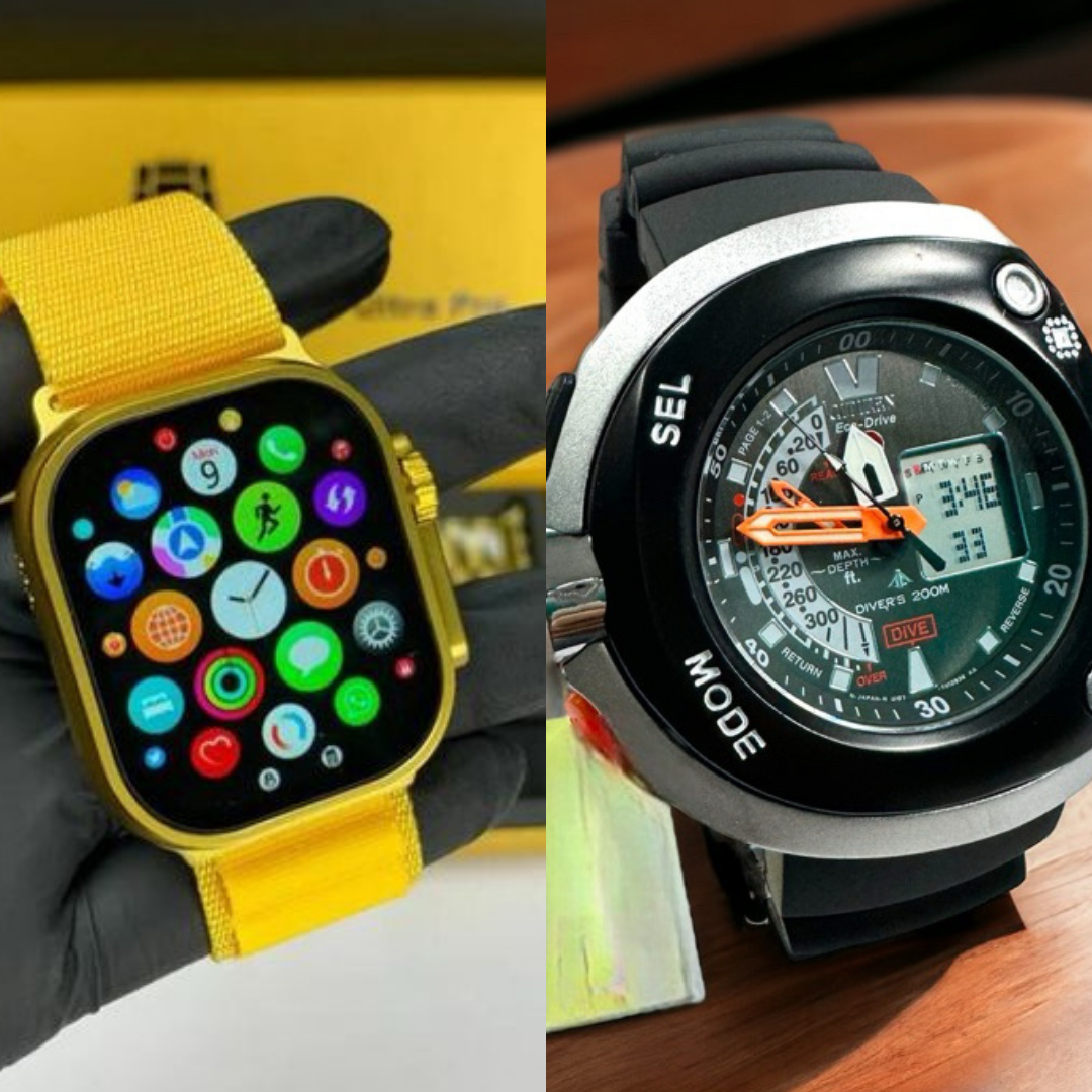 Relógio Smart  Ultra Gold 9 Max + Meia Lua exclusivo!